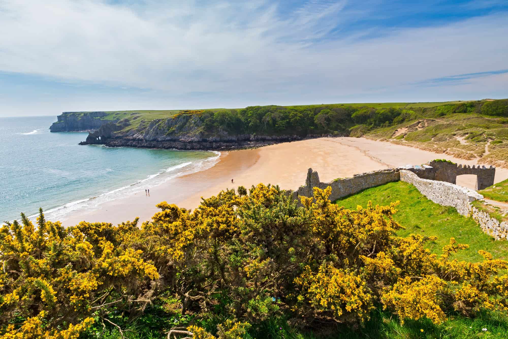 Retiring to West Wales - Barafundle Bay