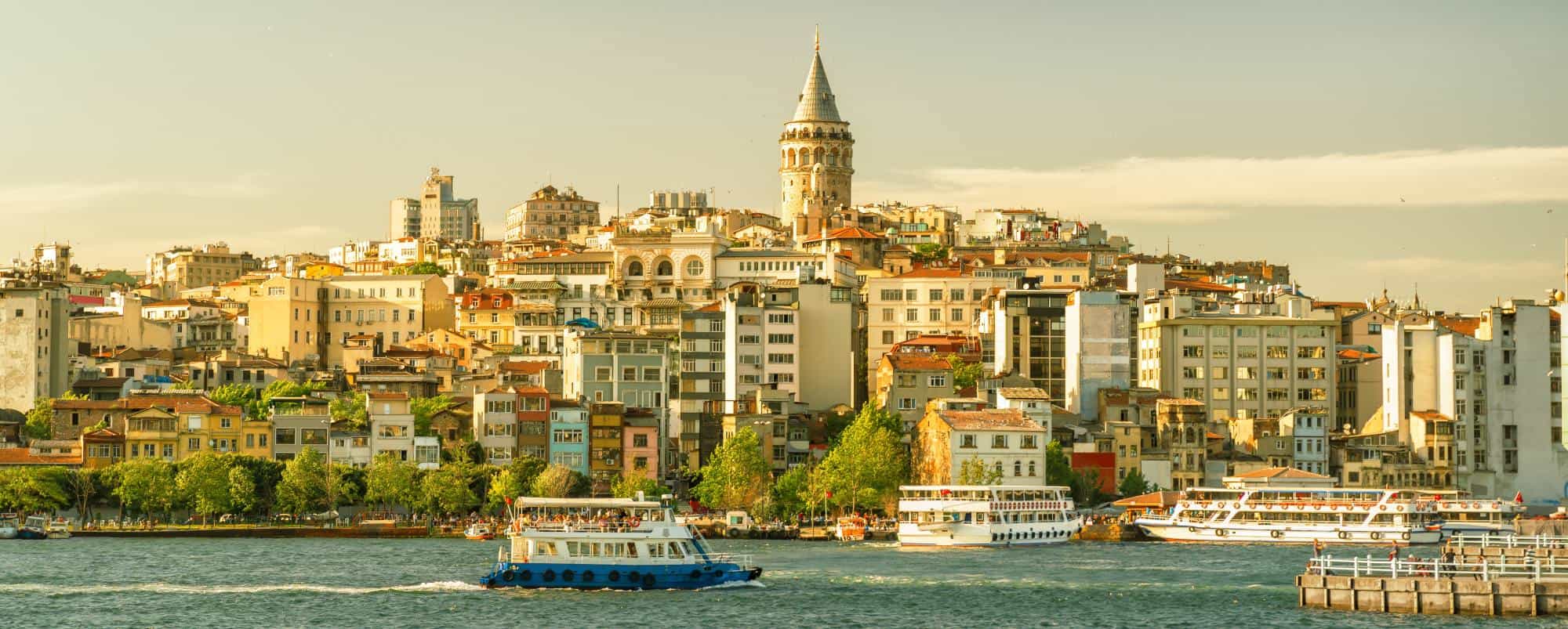 Beyoglu district in Istanbul.