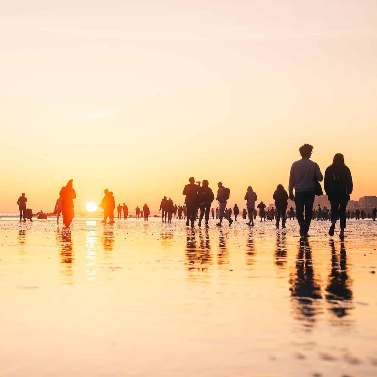 Brighton Beach Sunset
