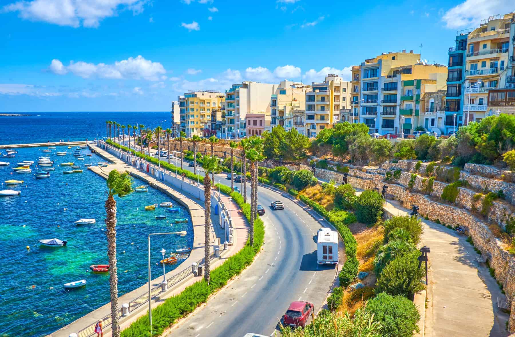 Bugibba city - Malta