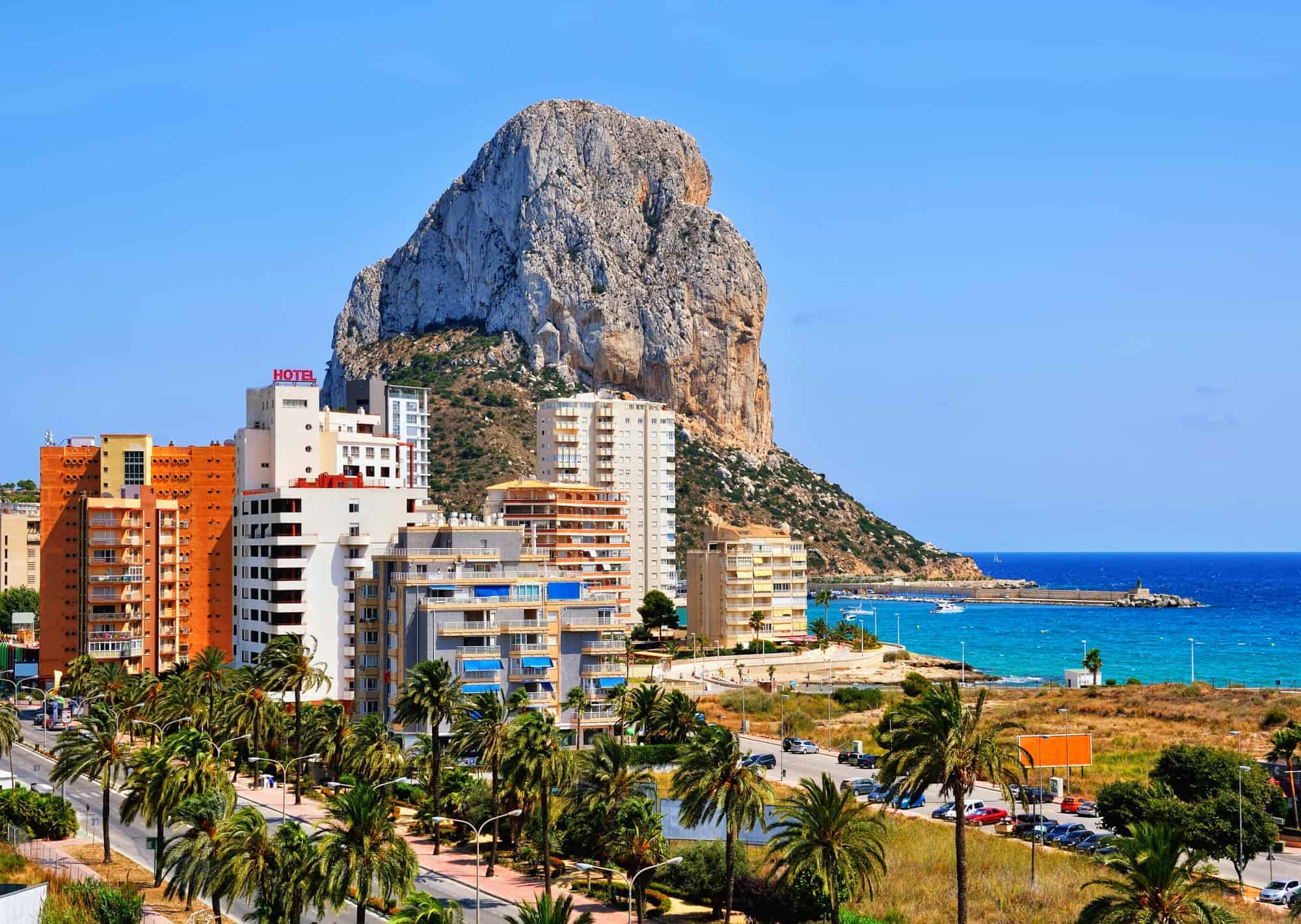 Calpe on the Costa Blanca