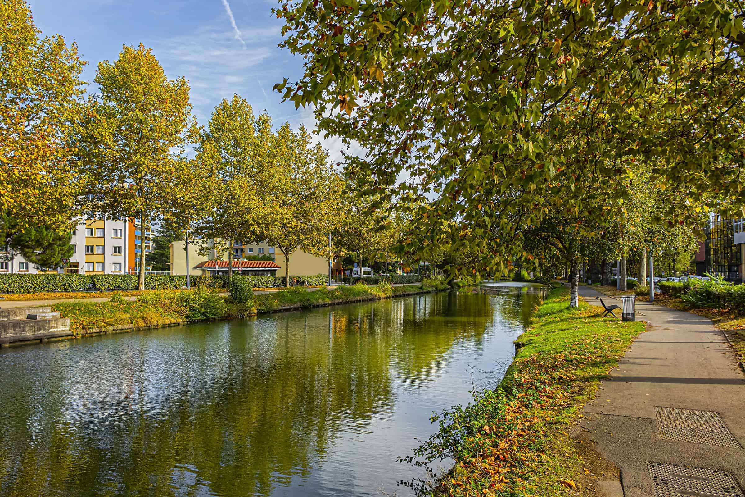 Canal du Midi in Toulouse