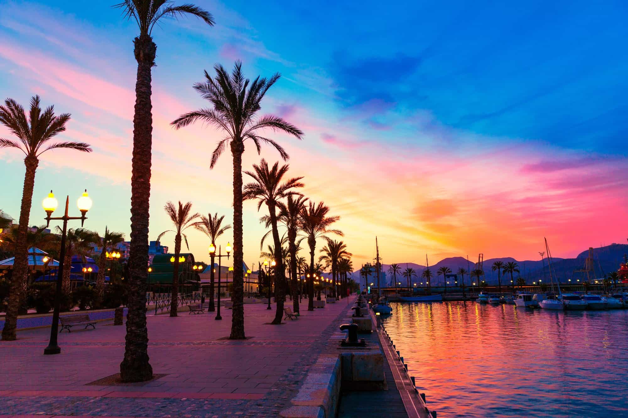 Cartagena port and marina