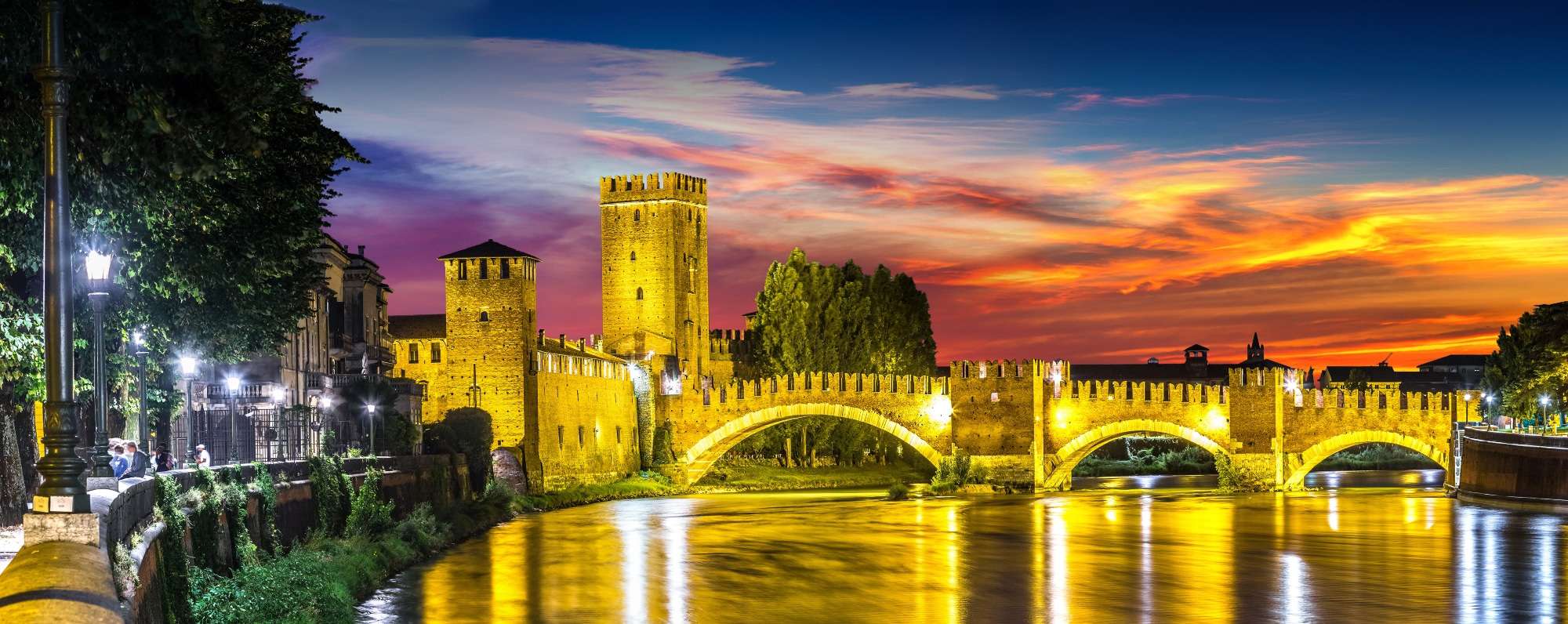 Castle Vecchio and the riverside walk