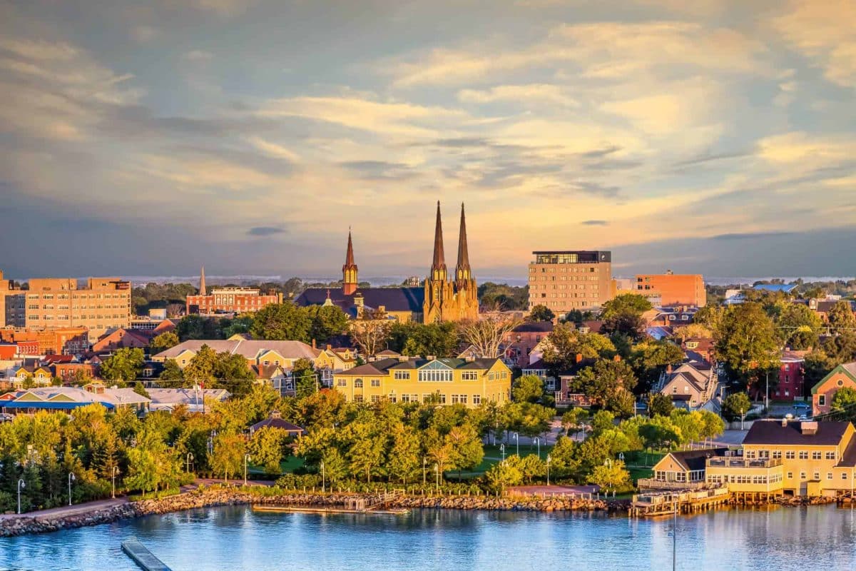 Best places to live in Canada - Charlottetown, Prince Edward Island.