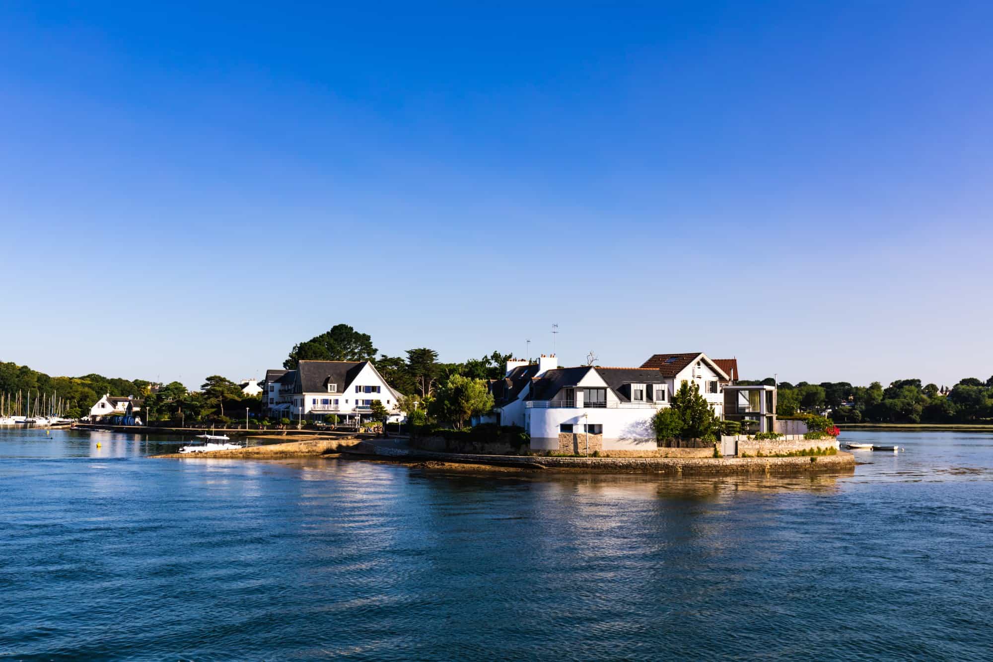 Conleau beach, Vannes, Gulf of Morbihan