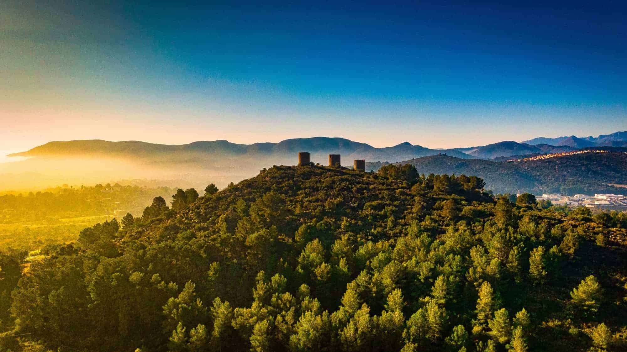 Walking is mountains near Costa Blanca