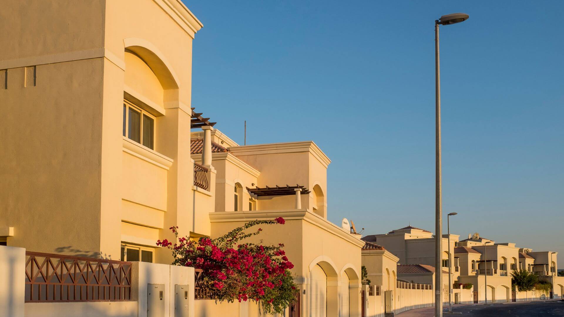 Residential buildings in Al Bashra area of Dubai