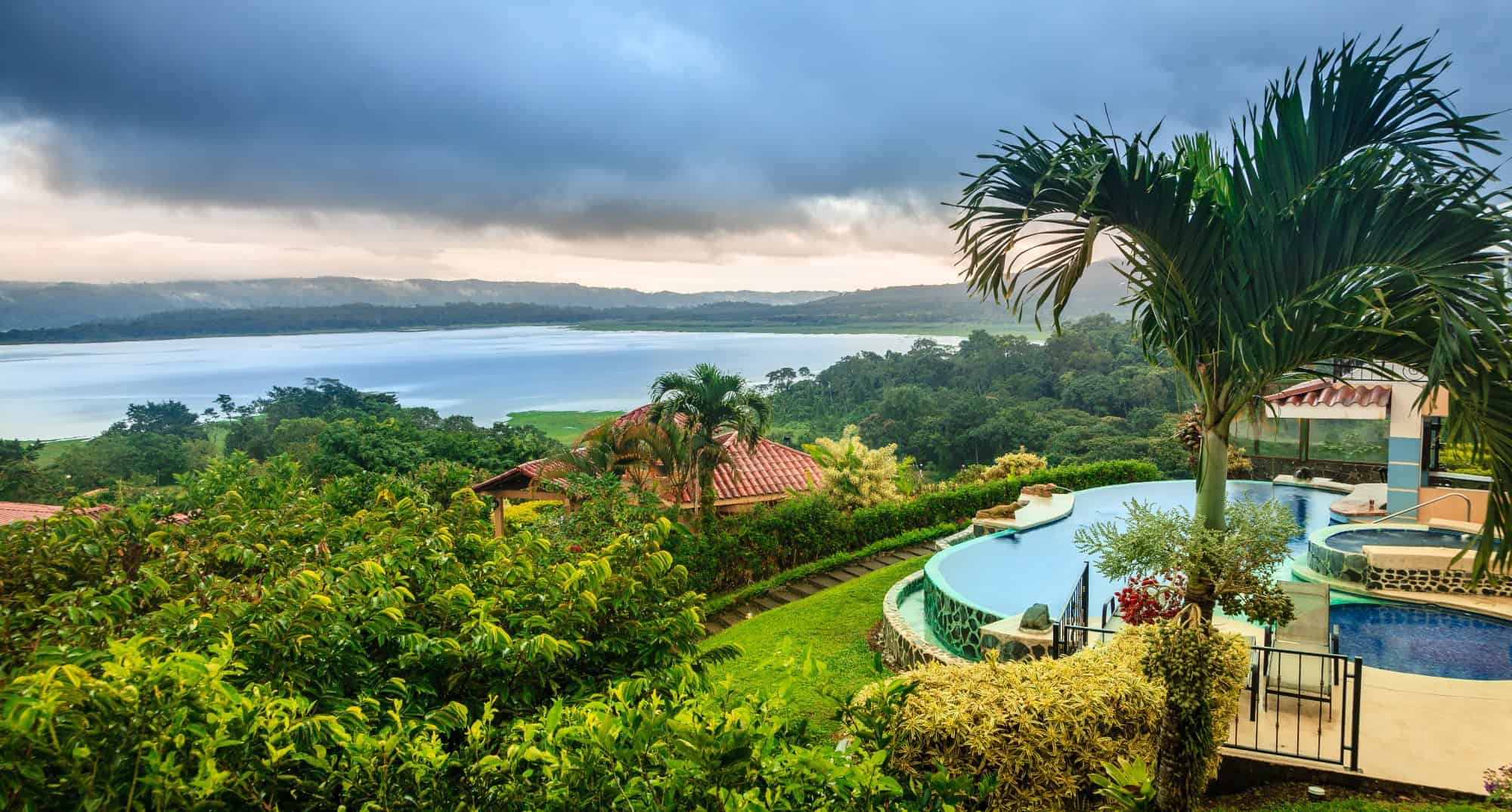 living in the arenal area - the view