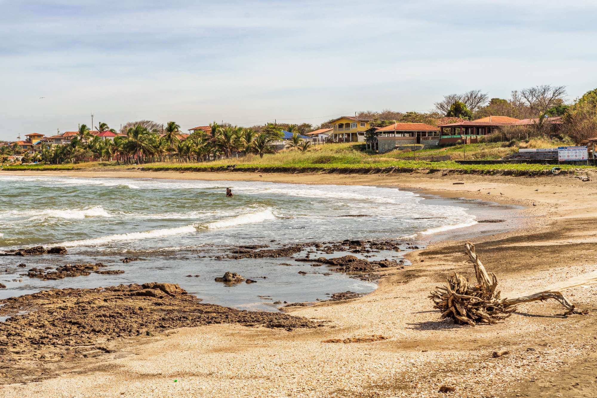 The beach in Las Tablas.