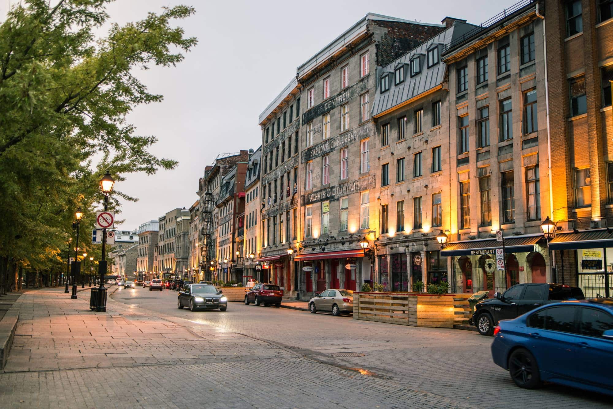 Historical center of Montreal
