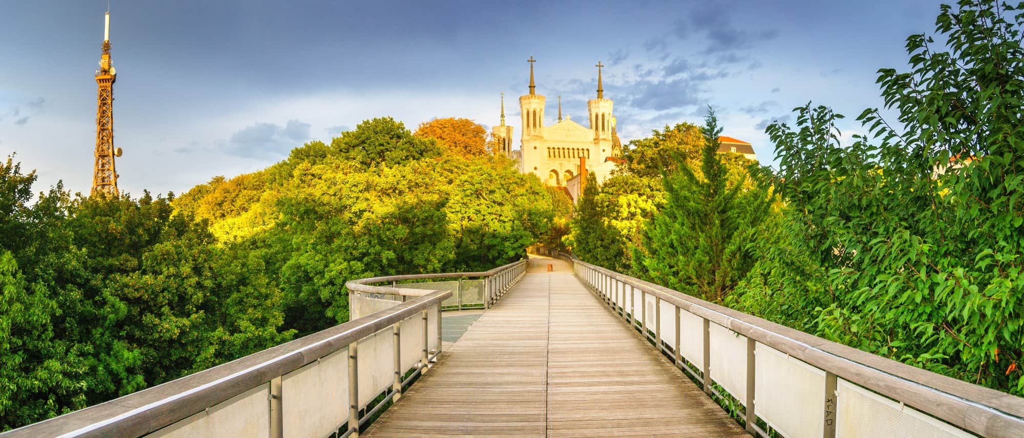 Notre Dame de Fourviere in Lyon
