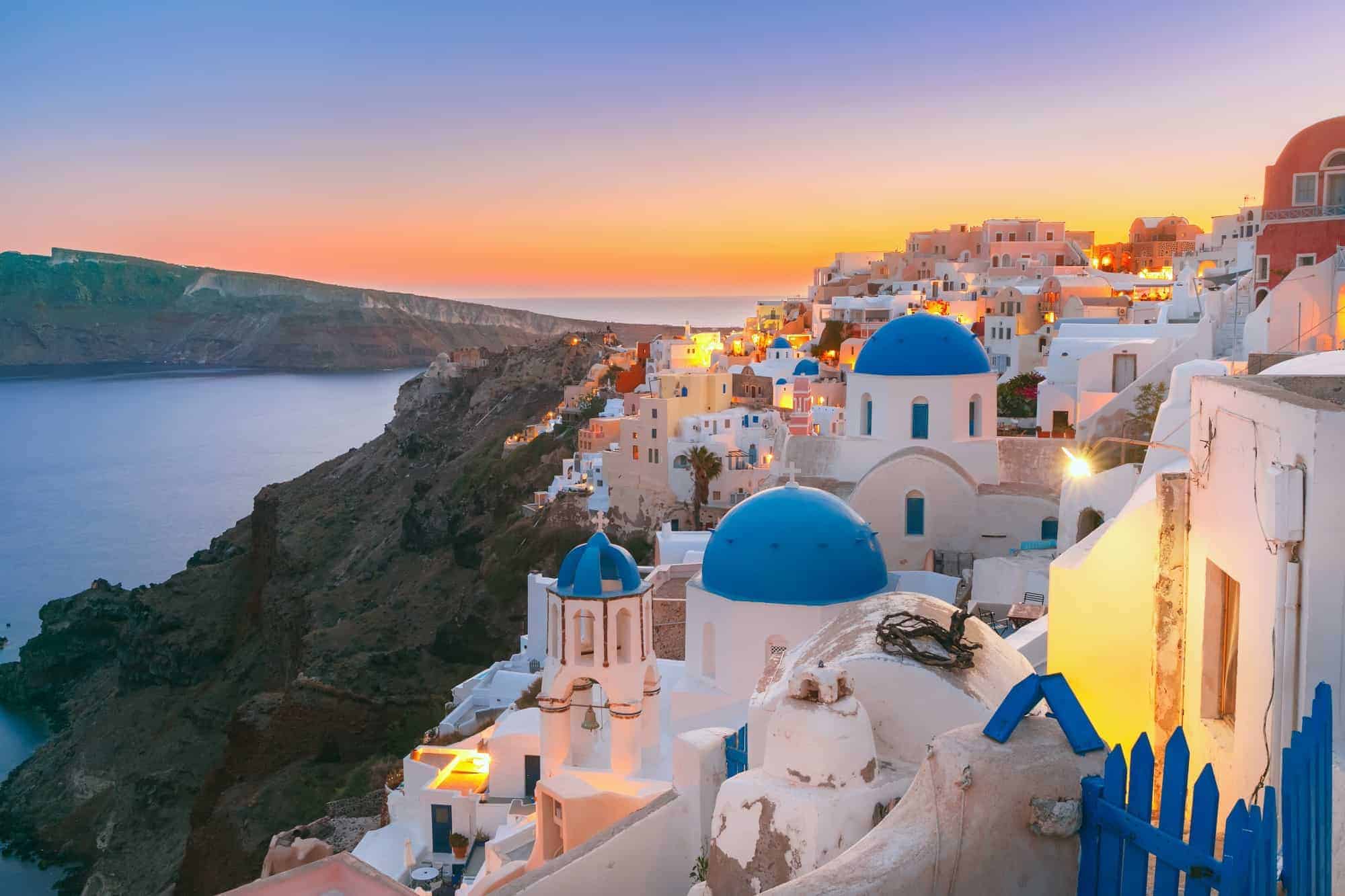 Living in Santorini
