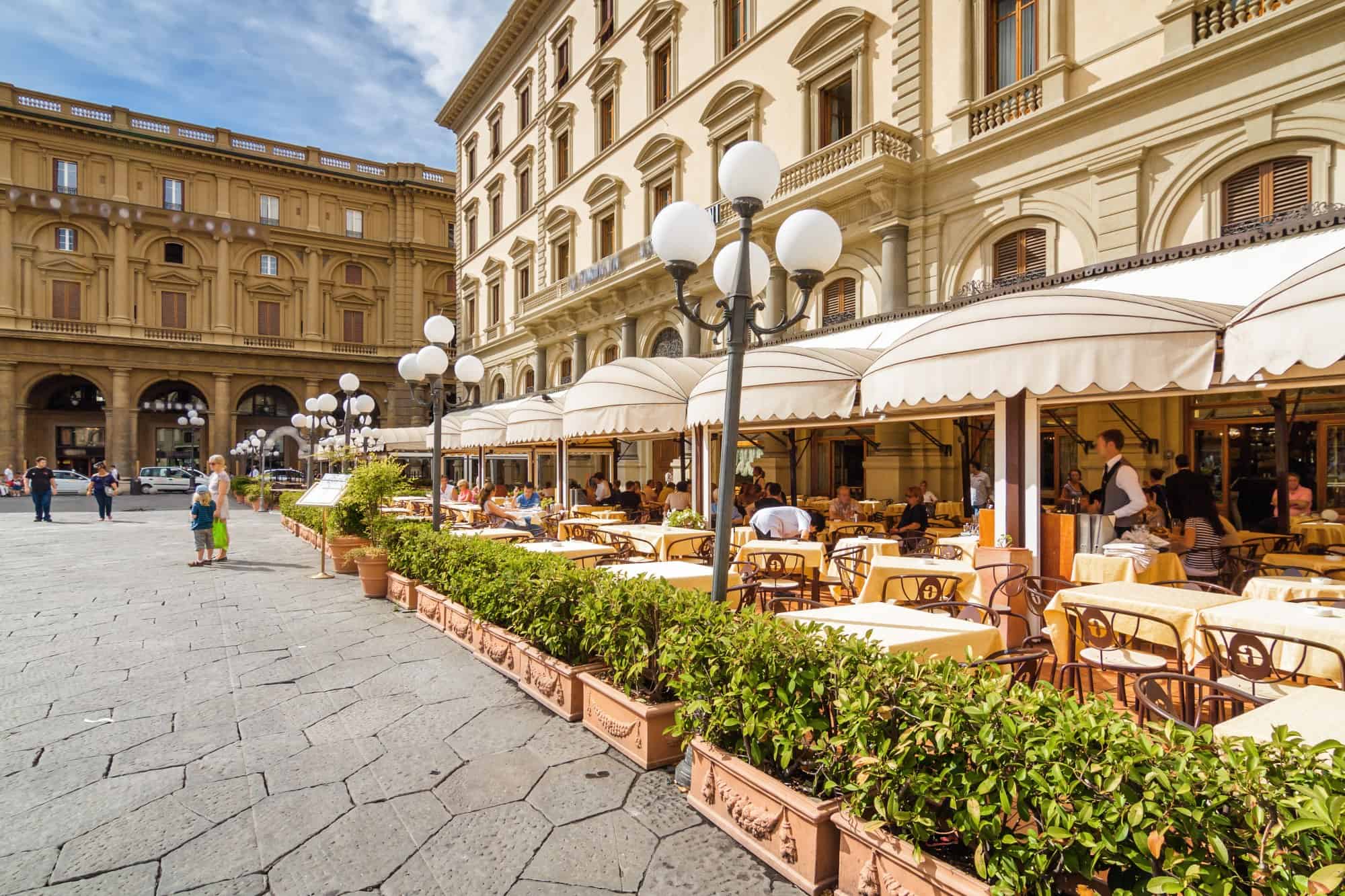 Piazza della Repubblica in Florence