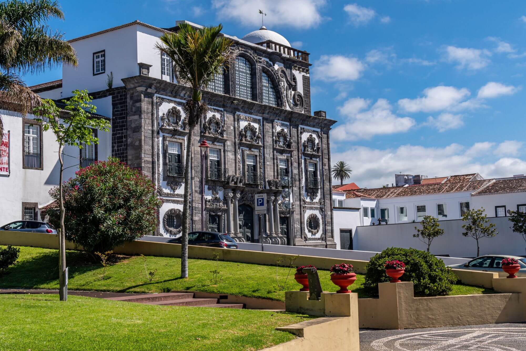A beautiful historical building in Ponta Delgada 