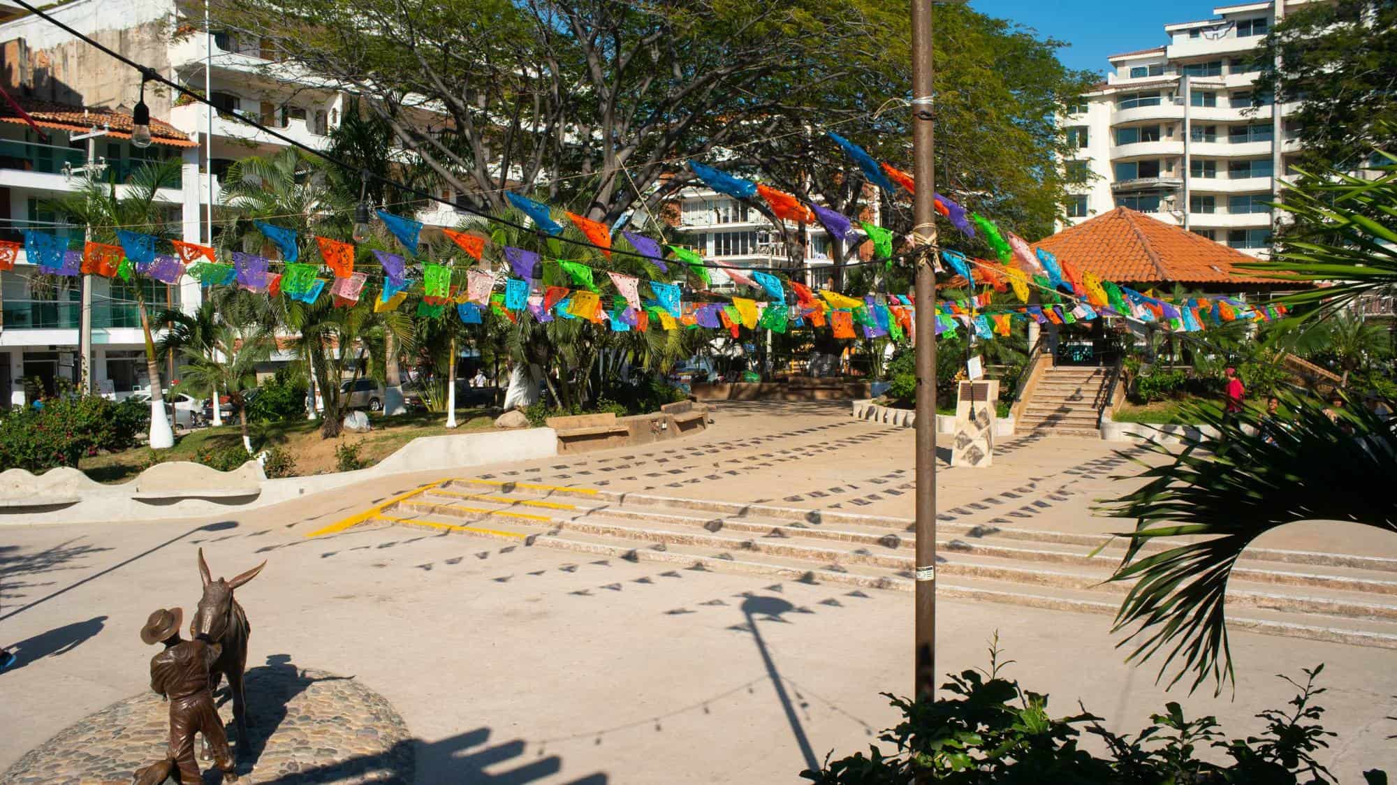 Old Town Square in Puerto Vallarta