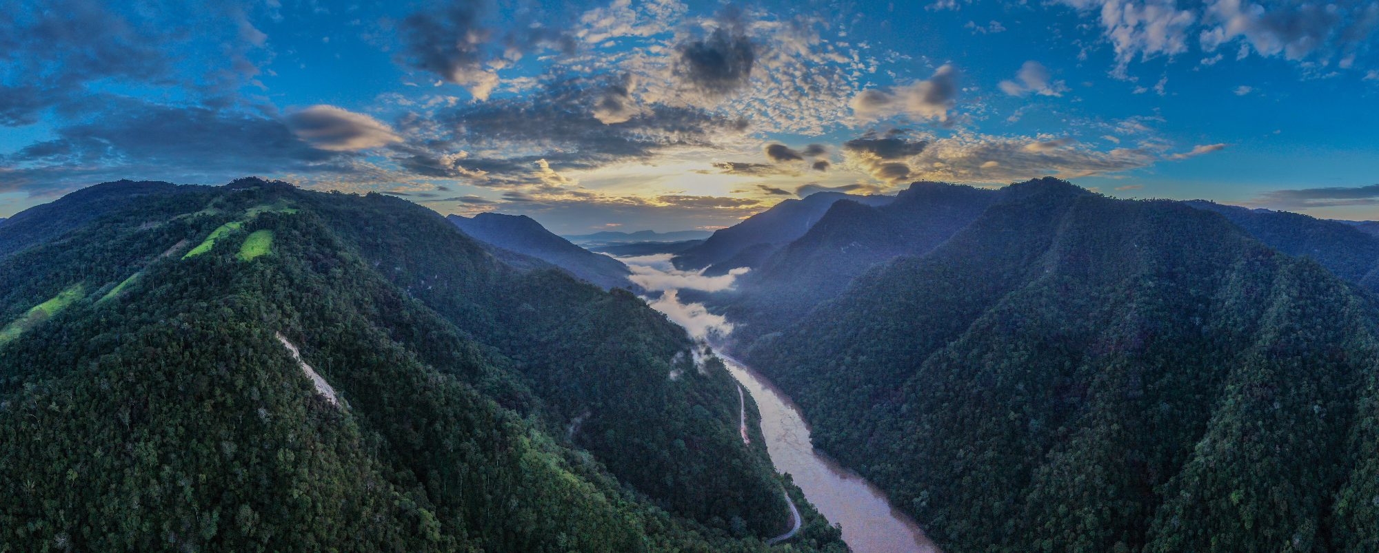 Peruvian Amazon Rainforest surrounding Tarapoto