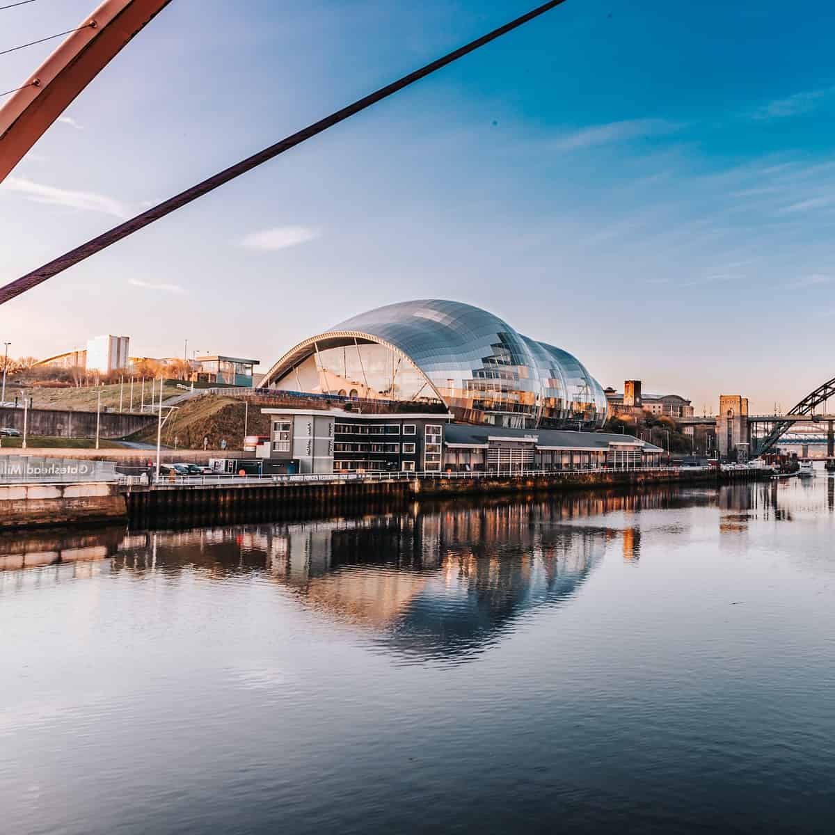 Newcastle view across the river