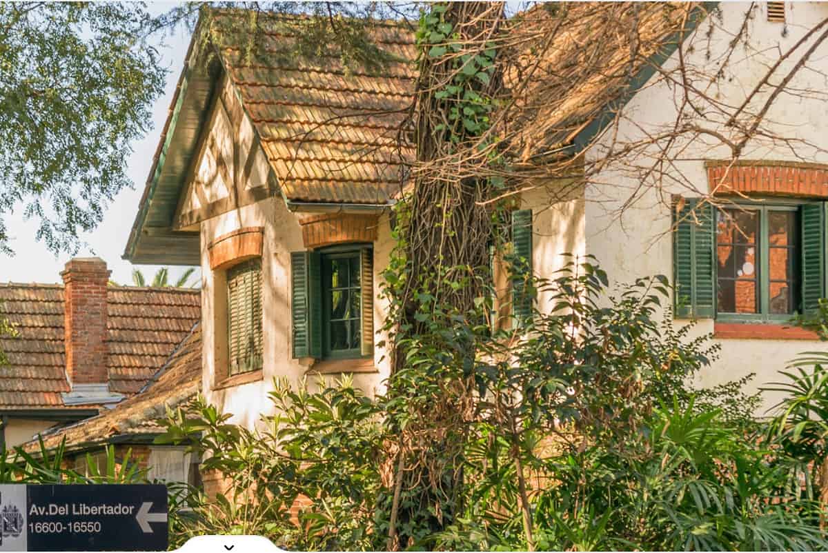 A residential house in a leafy suburb of San Isidro