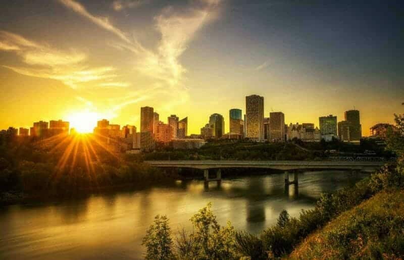 Alberta's capital Edmonton