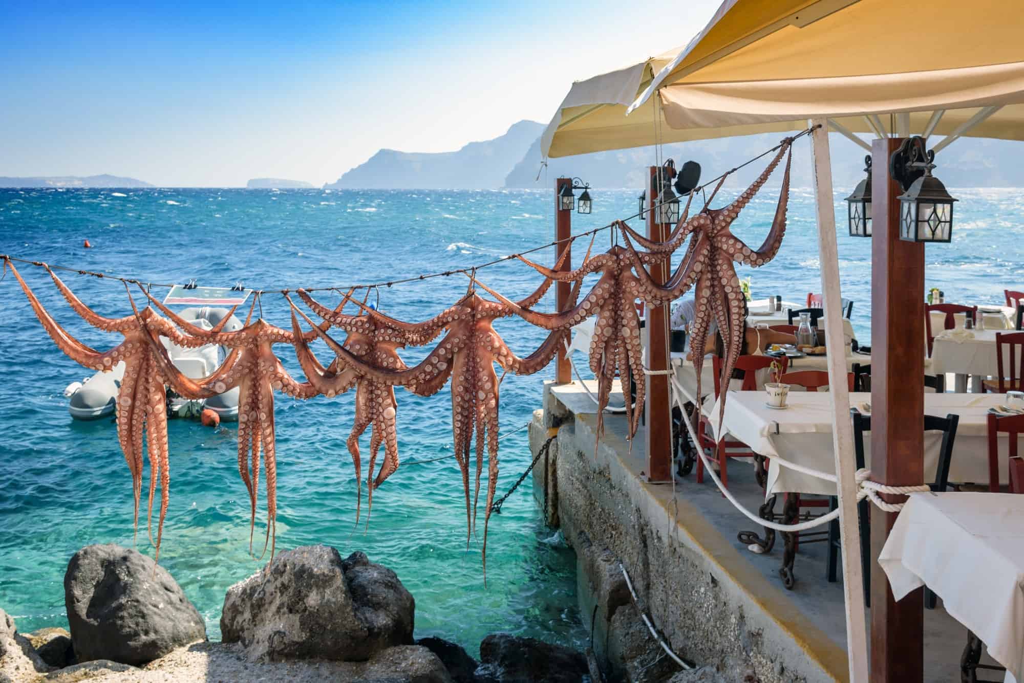 Living in Santorini