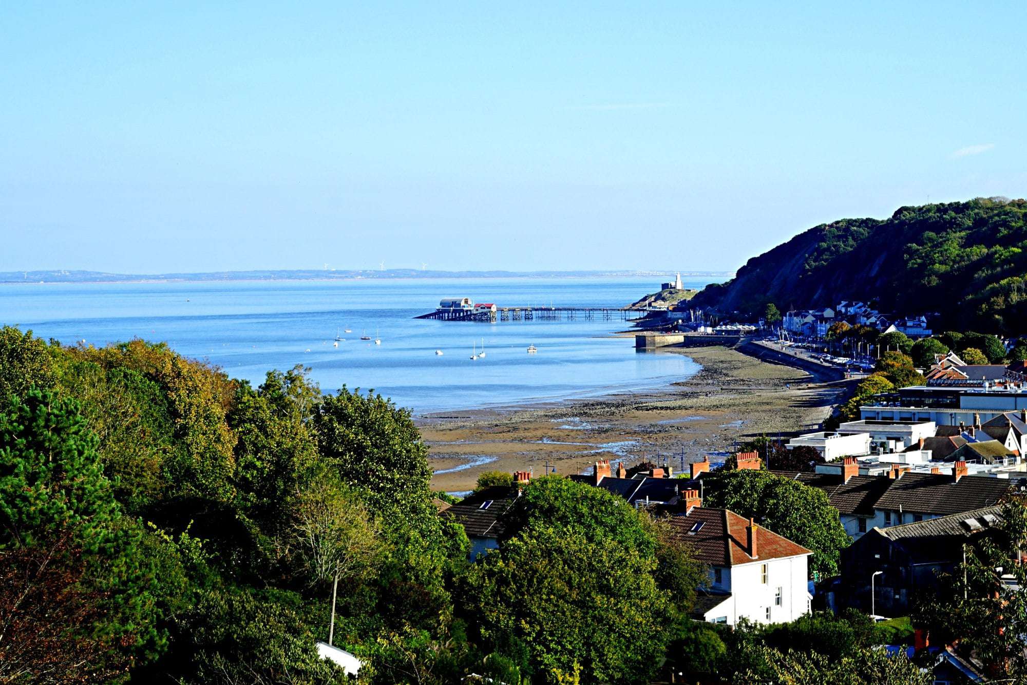 Mumbles looking towards the pier