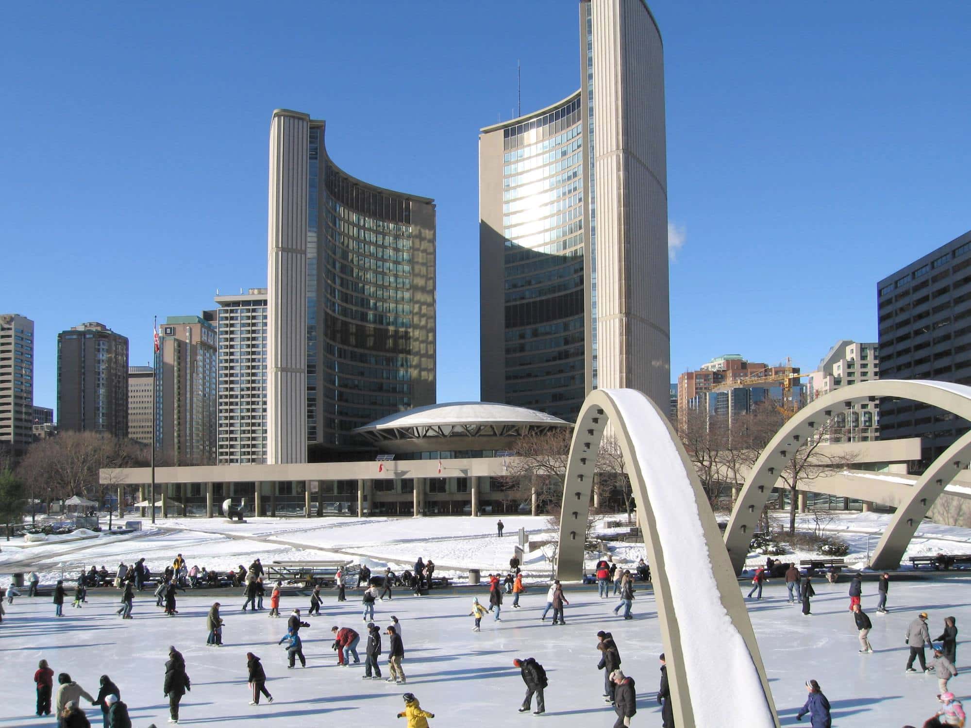 Nathan Philips Square in Toronto