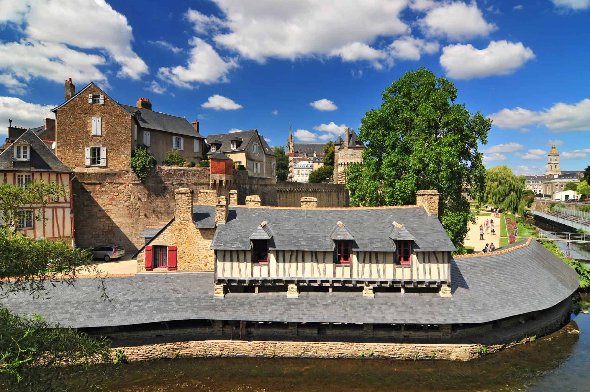 The old laundry building in Vannes