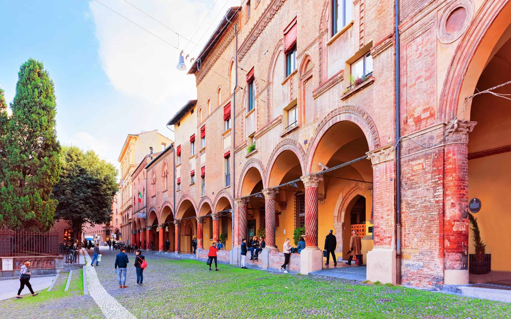 Via Santo Stefano in Bologna