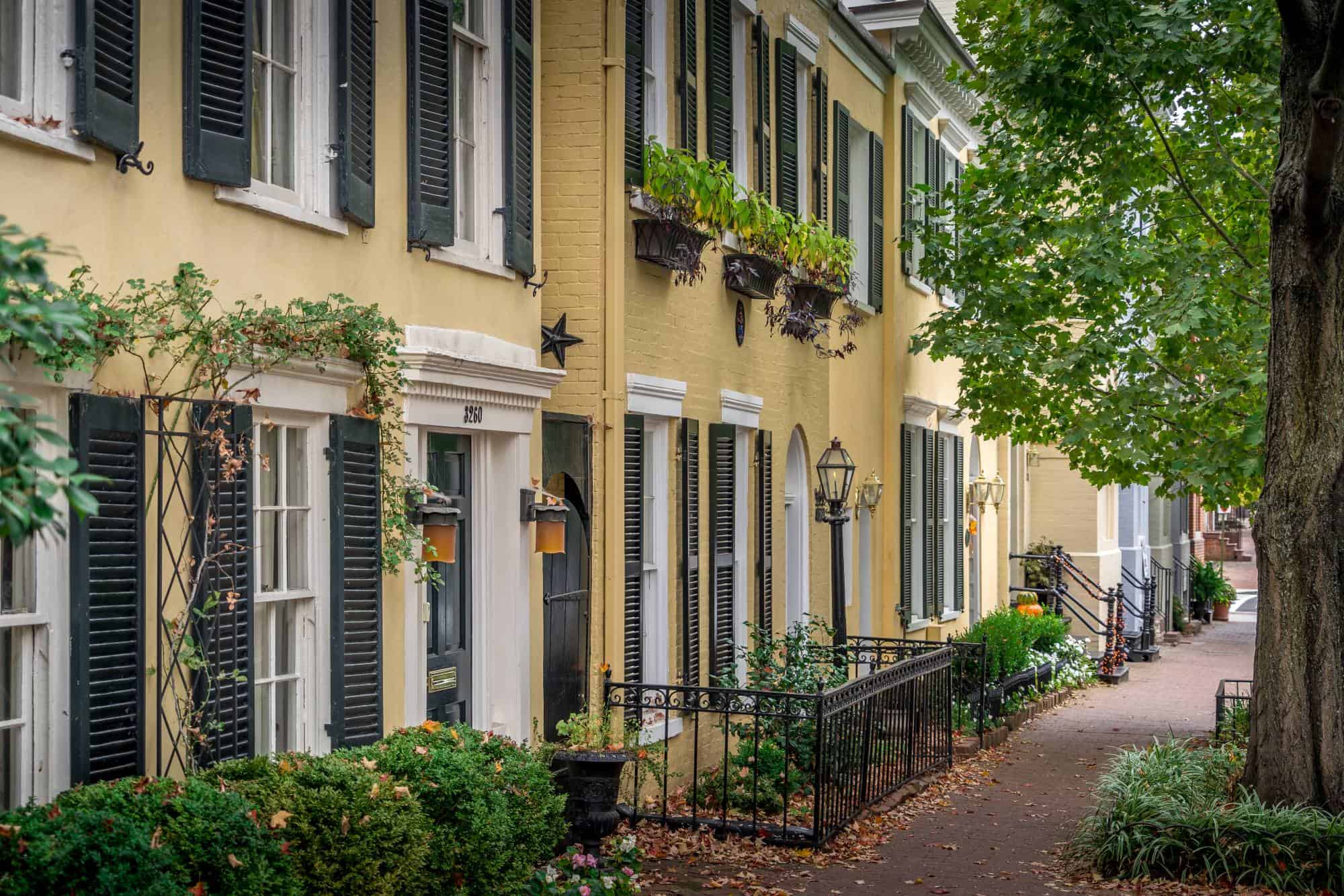 Georgetown in Washington DC